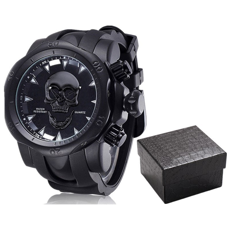 Orologio uomo teschio