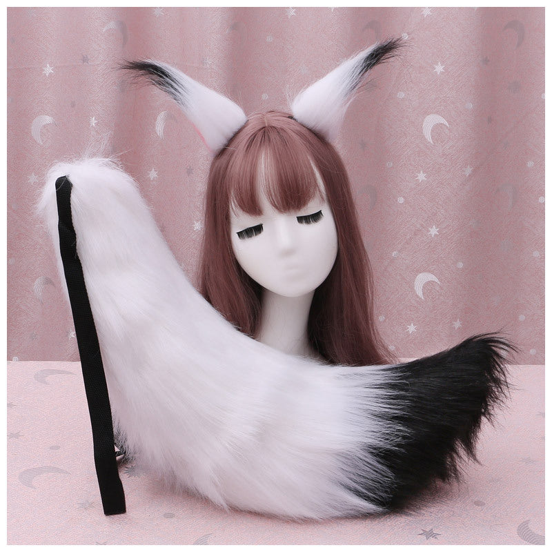 Cerchietto orecchie peluche