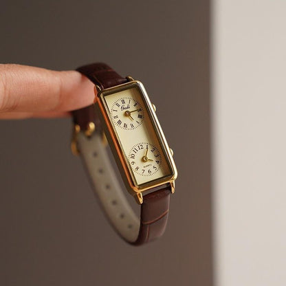 Orologio rettangolare elegante