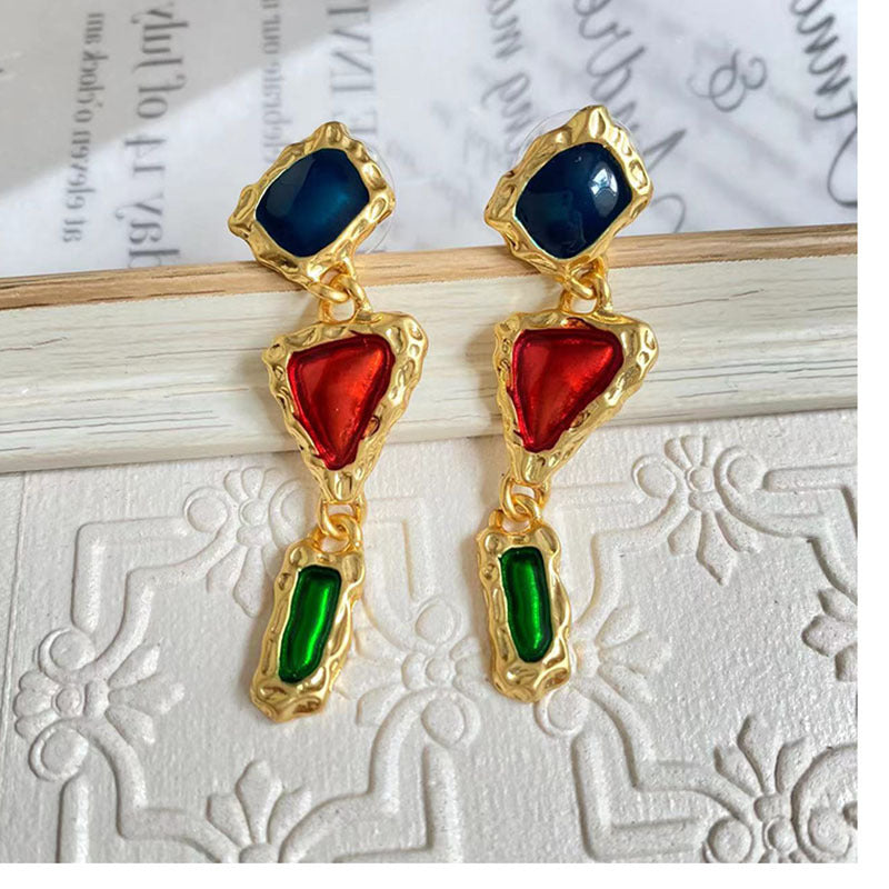 Orecchini vintage irregolari