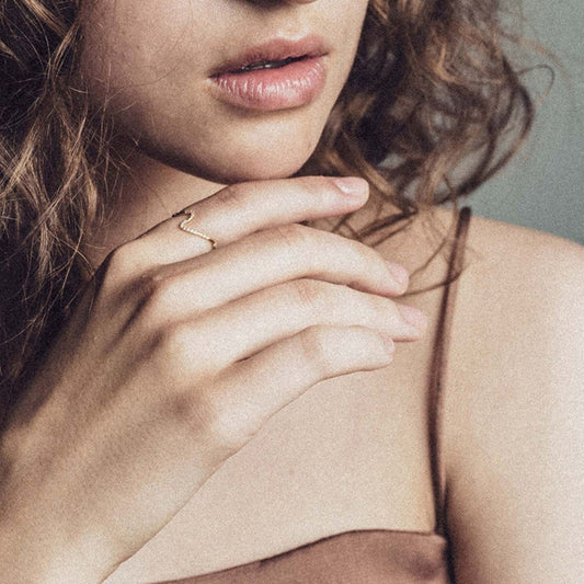 Anello geometrico linee