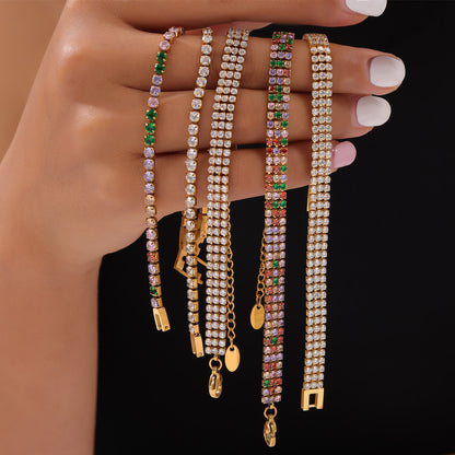 Bracciale acciaio titanio francese