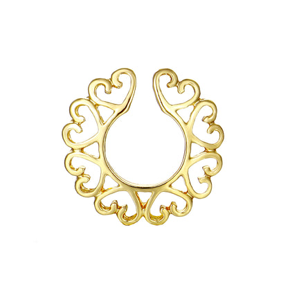 Anello Fiore in Acciaio