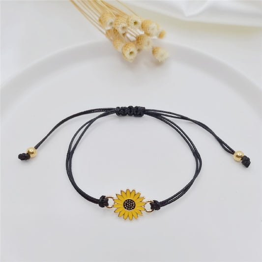 Bracciale Girasole Intrecciato