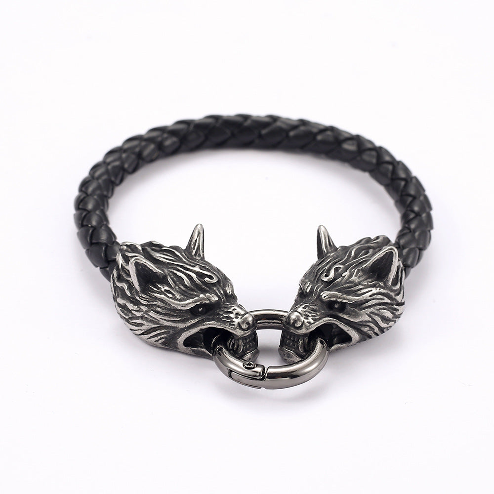 Bracciale Lupo Nordico Odino