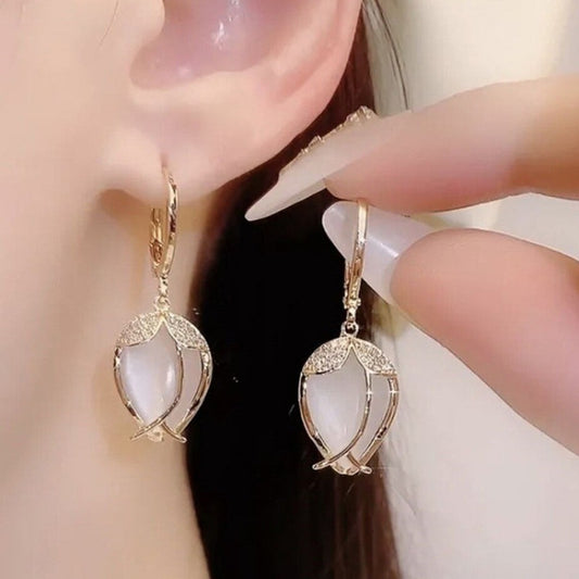Orecchini tulipano donna