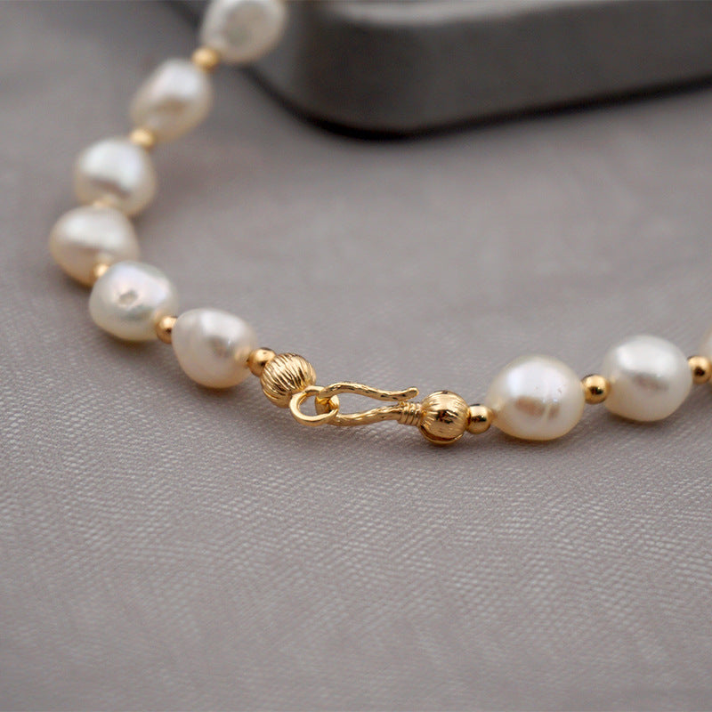 Parure perle barocche acqua dolce