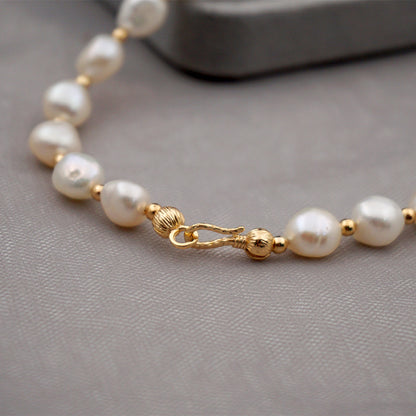 Parure perle barocche acqua dolce