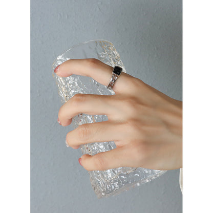 Collana con doppia catena e zircone