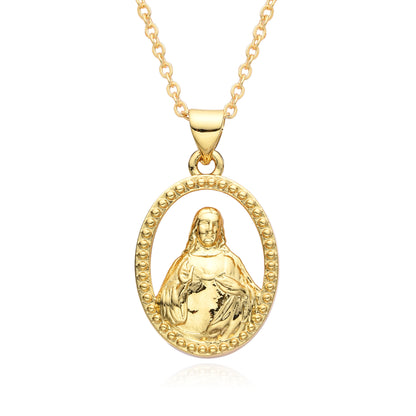 Collana rame zirconi micro da donna