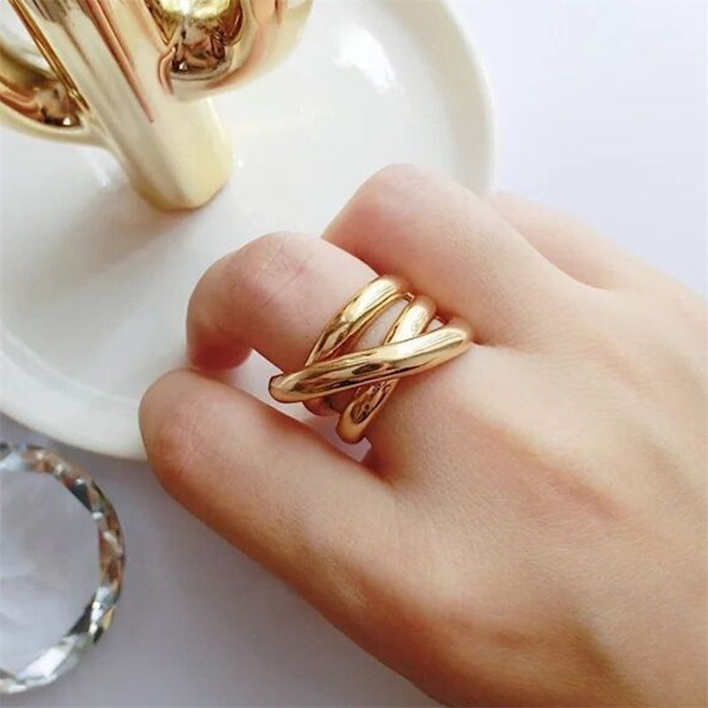 Anello acciaio inox da donna