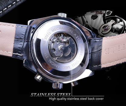 Orologio meccanico uomo multifunzione