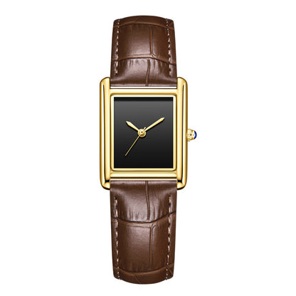 Orologio in pelle impermeabile di coppia