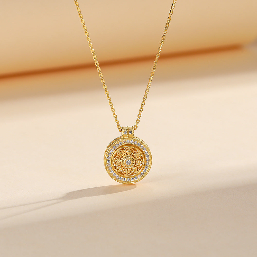 Collana bussola otto tesori