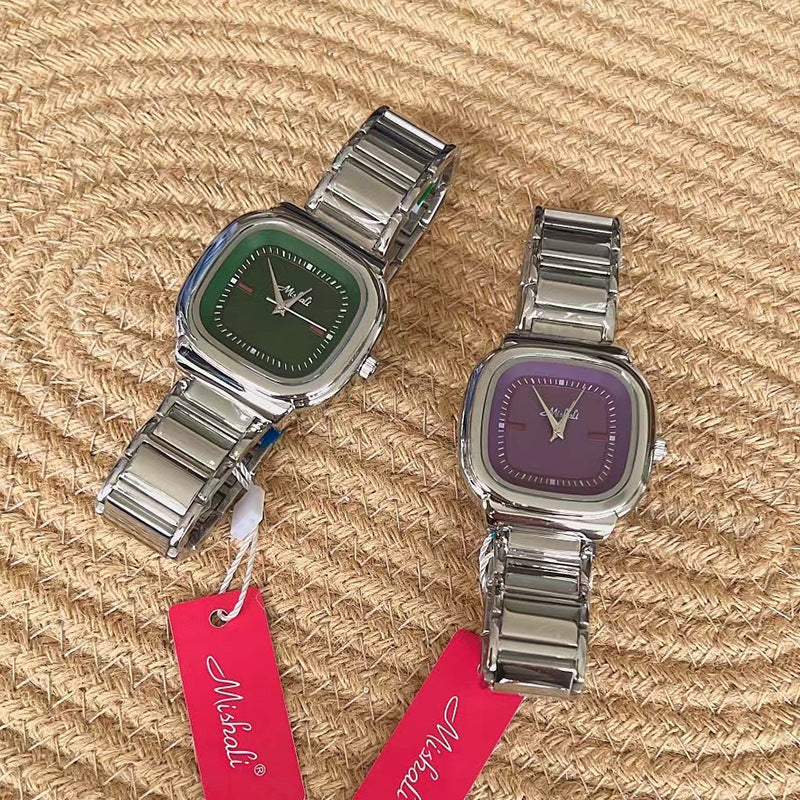 Orologio donna acciaio quadrante grande