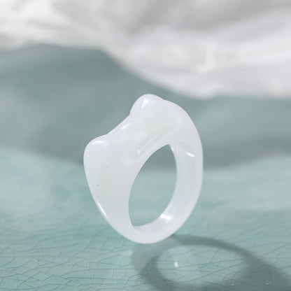 Anello farfalla resina