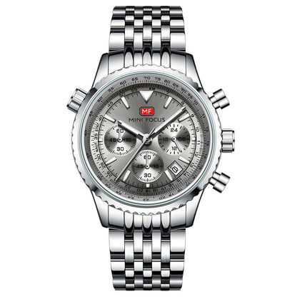 Orologio da uomo multifunzione elegante