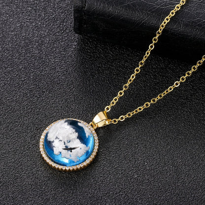 Collana resina gemma