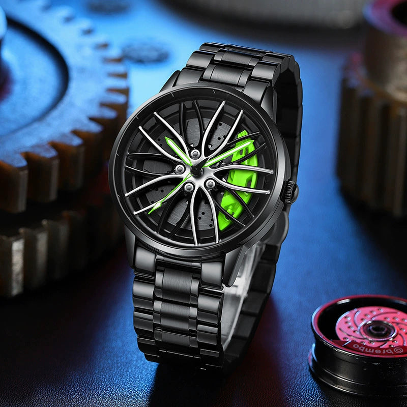 Orologio quarzo traforato da uomo