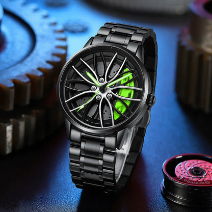 Orologio quarzo traforato da uomo