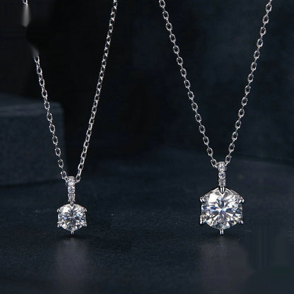 Collana con moissite