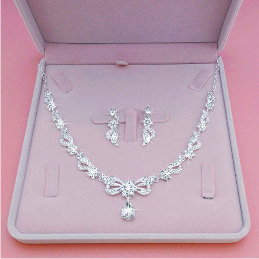 Collana sposa strass