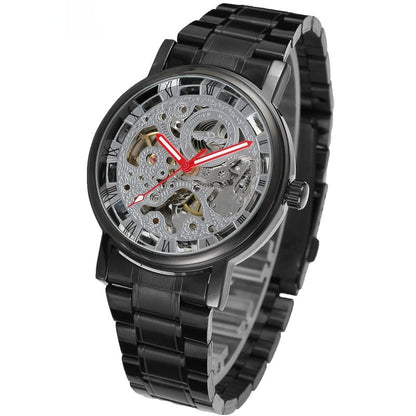 Orologio meccanico movimento visibile