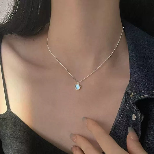 Collana cuore sfumato