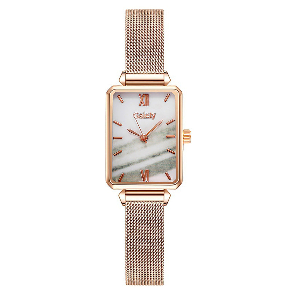 Orologio donna maglia lega