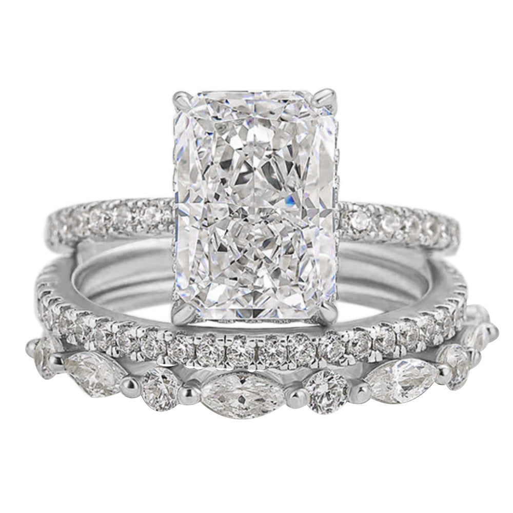 Anelli Zircone Fiore