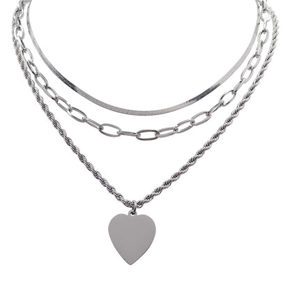 Collana multistrato amore