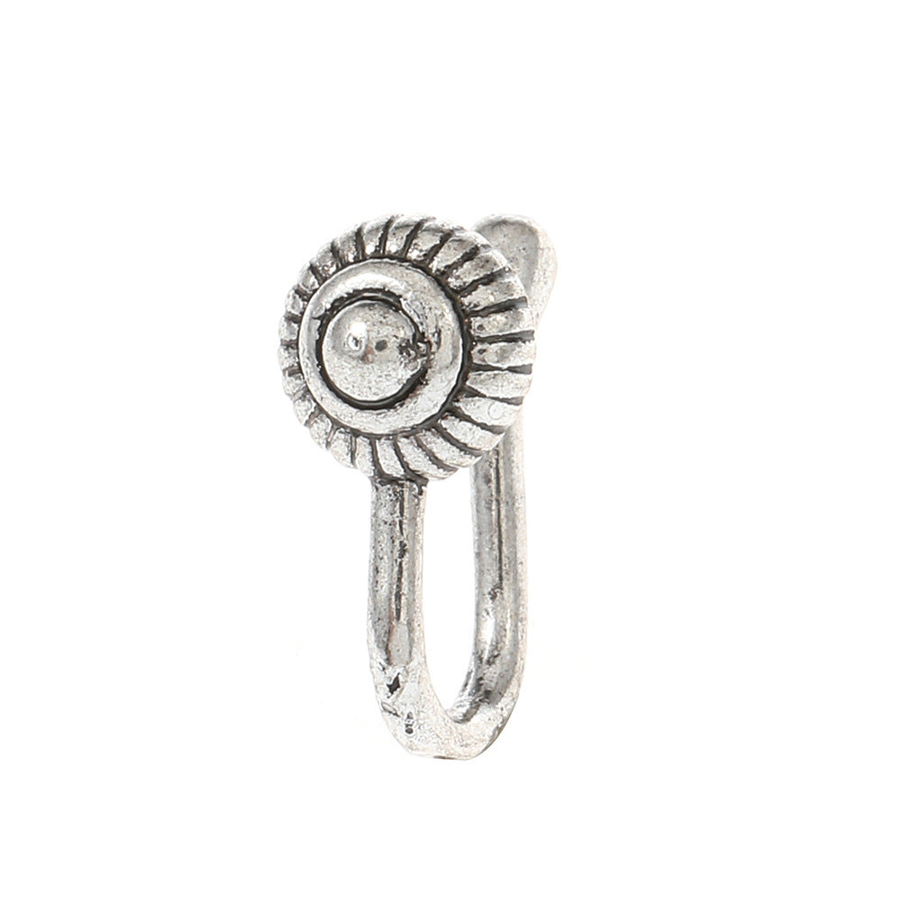 Anello naso con fiori