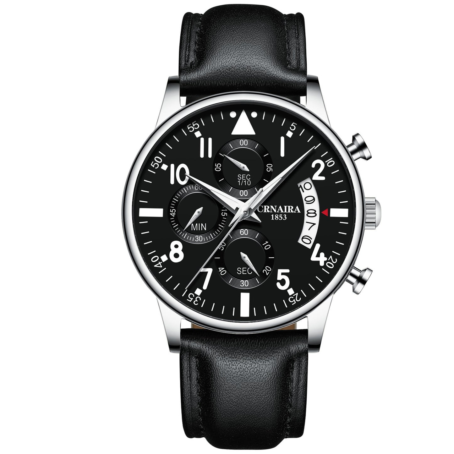 Orologio acciaio impermeabile da uomo semplice