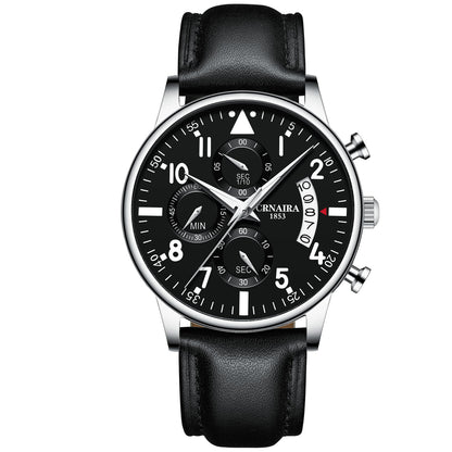 Orologio acciaio impermeabile da uomo semplice