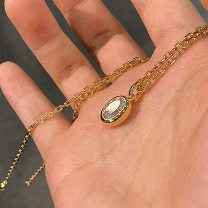 Collana ovale