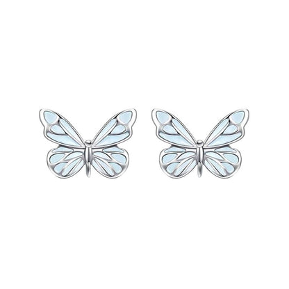 Set farfalla argento 925 luminoso
