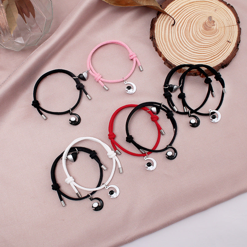 Bracciale coppia magnete astronauta