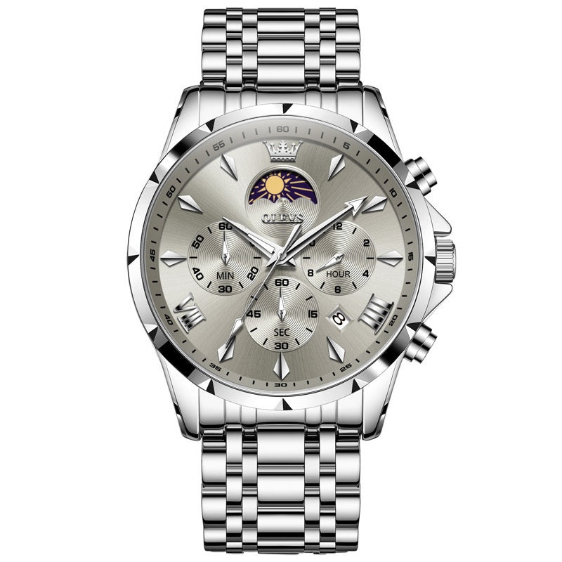 Orologio sportivo multifunzione al quarzo da svago