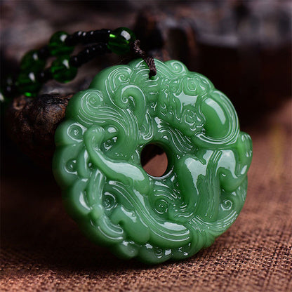 Collana Verde Buona Fortuna