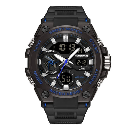 Orologio digitale sportivo luminescente