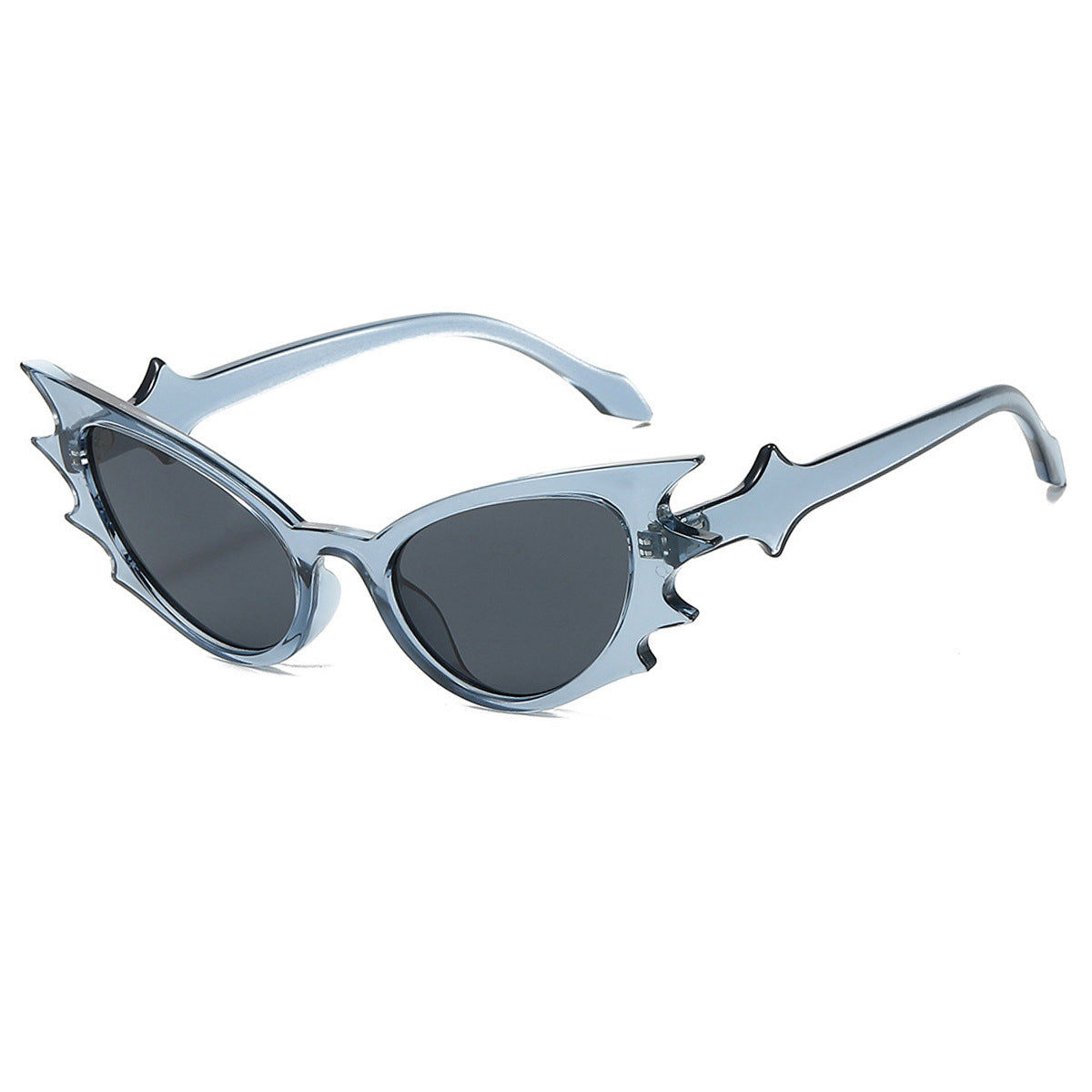 Occhiali cat eye dalla forma vistosa