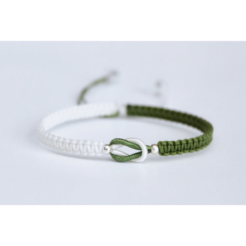 Bracciale intessuto a mano