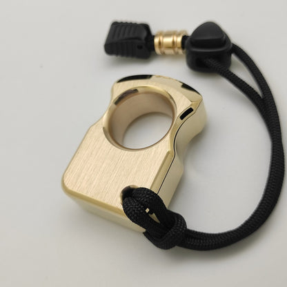 Anello ottone spazzolato