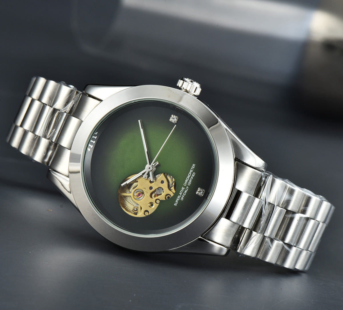 Orologio meccanico cavo casual