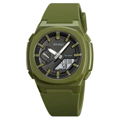 Orologio digitale doppio display impermeabile