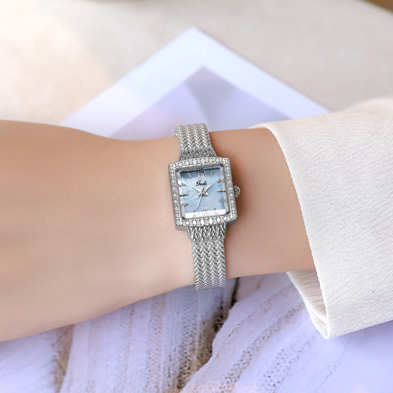 Orologio quadrato Fritillaria