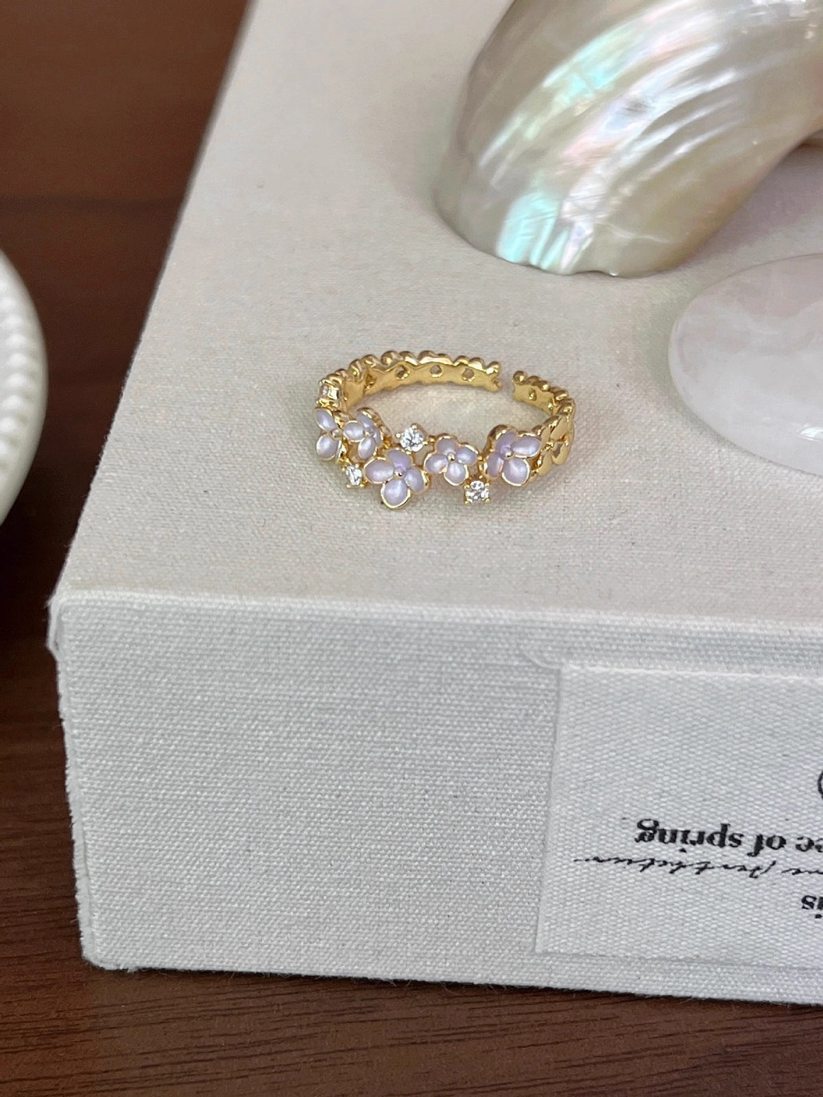 Anello farfalla stile coreano