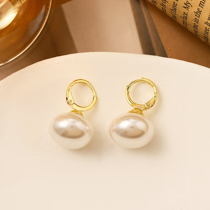 Orecchini perle e strass