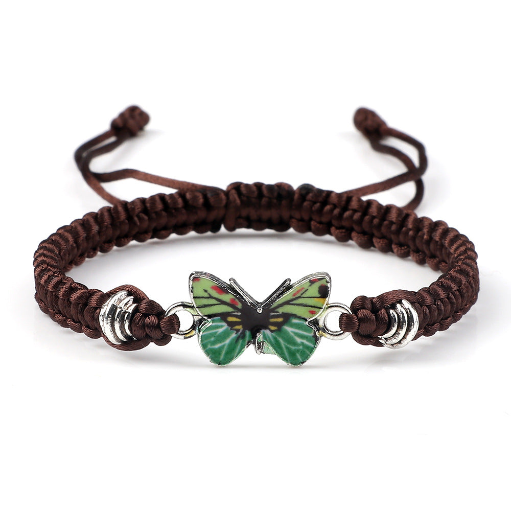 Bracciale Intrecciato Farfalla