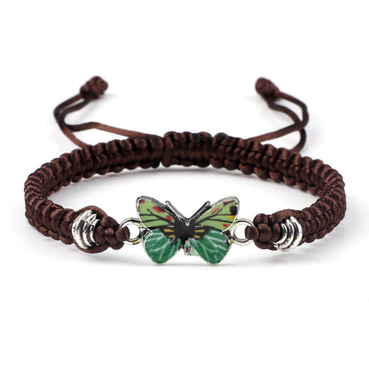 Bracciale Intrecciato Farfalla